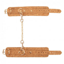 Vegan Fetish Handcuffs - Manette in Sughero
