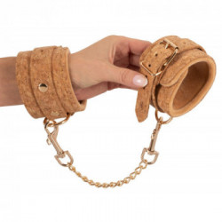 Vegan Fetish Handcuffs - Manette in Sughero