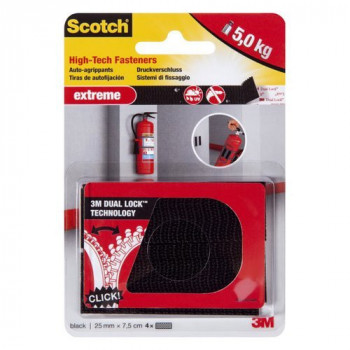 3M DUAL LOCK NERO 25X75MM...