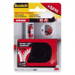 3M DUAL LOCK NERO 25X75MM     RF6731