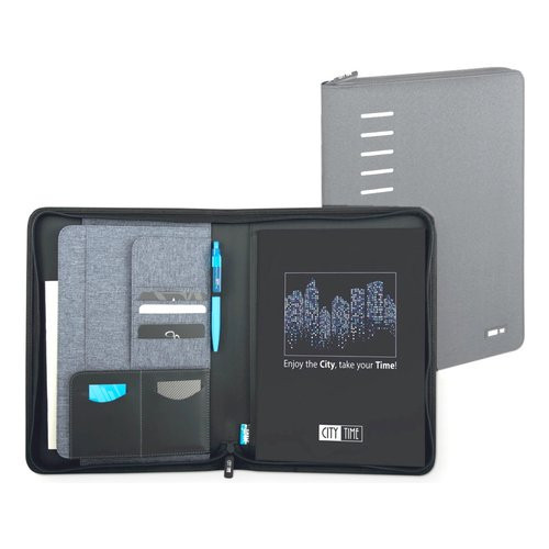 Niji Portablocco CITY TIME A4 Gri.Chia 61727