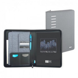 Niji Portablocco CITY TIME A4 Gri.Chia 61727