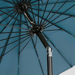 Bizzotto Yes Everyday Atlanta Ombrellone, Ø270x240 cm, Pavone