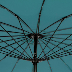 Bizzotto Yes Everyday Atlanta Ombrellone, Ø270x240 cm, Pavone