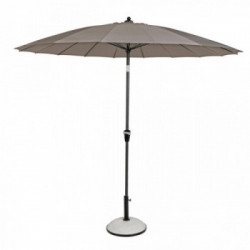 Bizzotto Yes Everyday Atlanta Ombrellone, Ø270x240 cm, Tortora