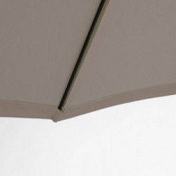 Bizzotto Yes Everyday Atlanta Ombrellone, Ø270x240 cm, Tortora