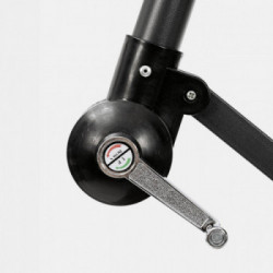 Bizzotto Yes Everyday Texas, Ombrellone a Braccio, Palo Girevole, Ø300x260 cm, Verde Oliva