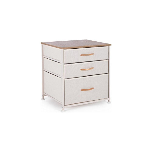 Bizzotto Yes Everyday Textile Bianco e Legno...