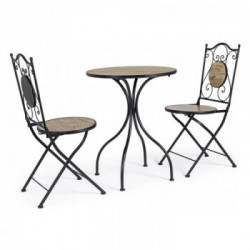 Set tavolo e sedie esterno Yes Everyday 0806173 SET3 TAVOLO+2SEDIE PIE