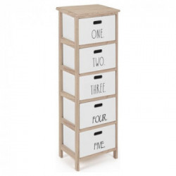 Yes Everyday CASSETTIERA 5C NUMBERS 26X32