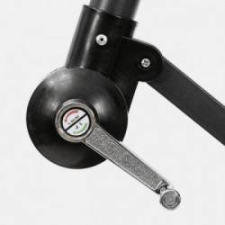 Bizzotto Yes Everyday Texas, Ombrellone a Braccio, Palo Girevole, Ø300x260 cm, Naturale