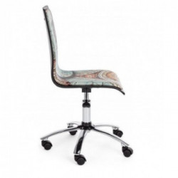 Bizzotto Yes Everyday Gulliver Young, Sedia da Ufficio, Similpelle, Girevole, 42x40x87/90 cm