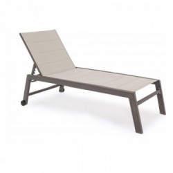 Lettino prendisole Yes Everyday 0662982 LETTINO ALTO C-RUOTE HILDE COF