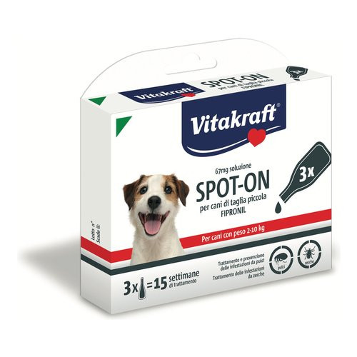Antiparassitario cani Vitakraft 35366 Spot On...