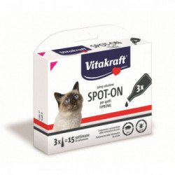 Vitakraft Repelt spot on fipronil per gatti contro pulci e zecche