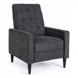 Yes Everyday POLTRONA RECLINER OTTAVIA TESSUTO GRIGIO