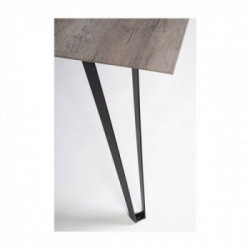 Bizzotto Yes Everyday Martin Tavolo, 8 Persone, 180x90x75cm, MDF, Acciaio