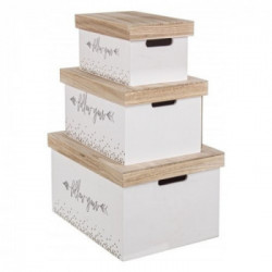 Yes Everyday SET3 SCATOLA ALLY RETT BIA-NAT