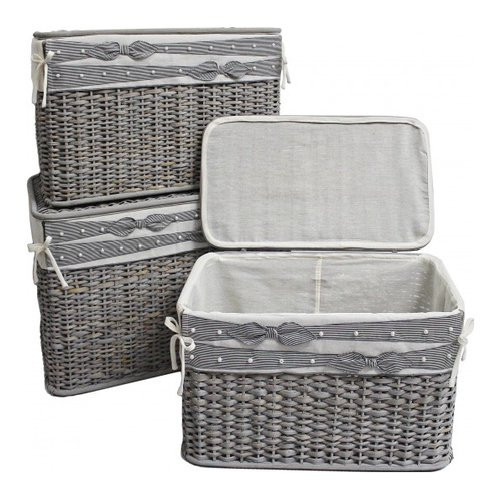 Yes Everyday SET3 P.OGGETTI ELEGANTLY RETT GRIGIO