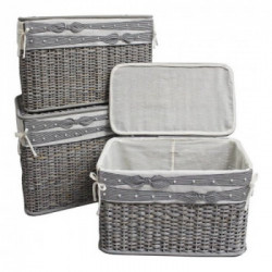 Yes Everyday SET3 P.OGGETTI ELEGANTLY RETT GRIGIO