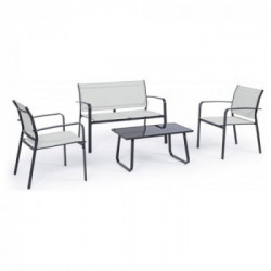 Set giardino Yes Everyday 0662999 SET4 SALOTTO ARENT ANTRACITE JA18