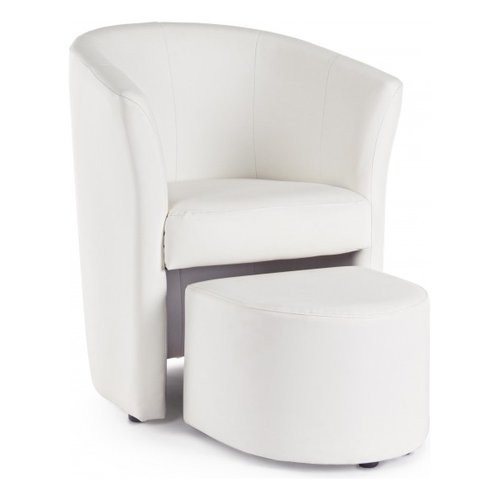 Yes Everyday POLTRONA C-POUF RITA BIANCO