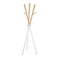 Bizzotto Yes Everyday Appendiabiti Bastien, 47x42x172 cm, Bianco