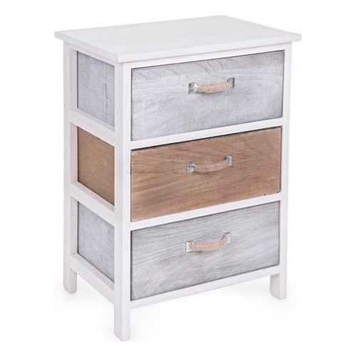 Cassettiera Yes Everyday Meredith Bianco e...