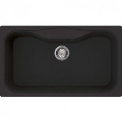 Smeg LSEG860A2 - Lavelli Sintetici, 1 Vasca, 86 cm, Nero