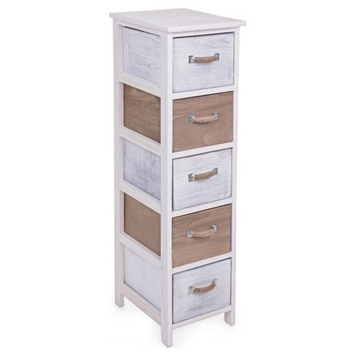 Cassettiera Yes Everyday Meredith Bianco e...