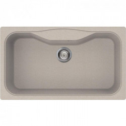 Smeg LSEG860AV2 - Lavelli Sintetici, 1 Vasca, 86 cm, Avena 