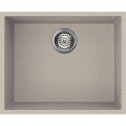 Smeg VZUM57AV2 - Lavello da Incasso, Sottotop, Una Vasca, 50 cm, Avena 