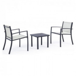 Set giardino Yes Everyday 0662993 SET3 SALOTTO AURI ANTRACITE JA18
