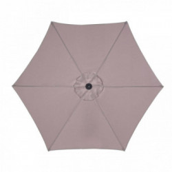 Bizzotto Yes Everyday Delfi Ombrellone Ø270x240 cm, Tortora