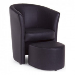 Yes Everyday POLTRONA C-POUF RITA NERO