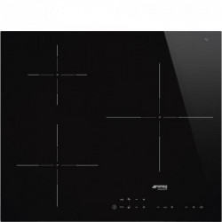 Smeg SI5632D - Piano Cottura a Induzione, 3 Zone Cottura, 60 cm, Nero