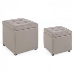 Set pouf contenitori Yes Everyday 5760640 Bellville