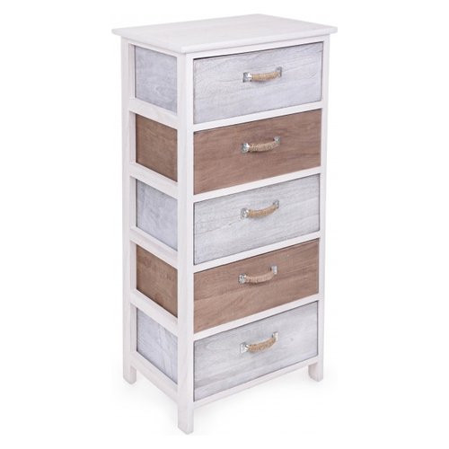 Cassettiera Yes Everyday Meredith Bianco e...