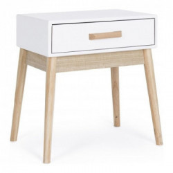 Cassettiera Yes Everyday Ordinary Bianco e Legno chiaro 0740045