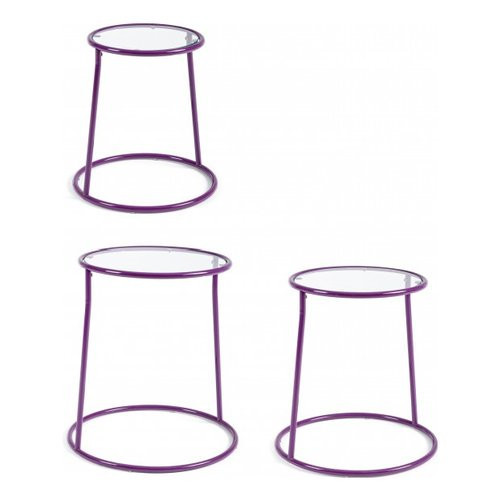 Yes Everyday SET3 TAVOLINO MAGIA VIOLA...