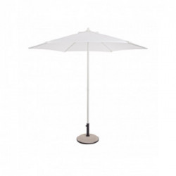 Bizzotto Yes Everyday Delfi Ombrellone Ø270x240 cm, Bianco