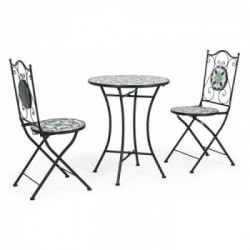 Set tavolo e sedie esterno Yes Everyday 0806167 SET3 TAVOLO+2 SEDIE PI