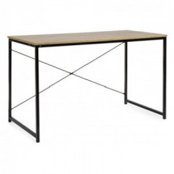 Scrivania Yes Everyday Elettra Nero e Legno chiaro 0734080