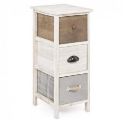 Cassettiera Yes Everyday Madyson Bianco e Color 0210207