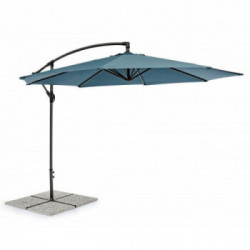 Bizzotto Yes Everyday Texas, Ombrellone a Braccio, Palo Girevole, 200x300x260 cm, Pavone