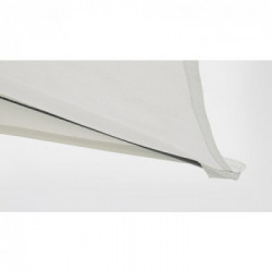 Bizzotto Yes Everyday Kalife, Ombrellone a Mezzaluna, 270x135x232 cm, Naturale