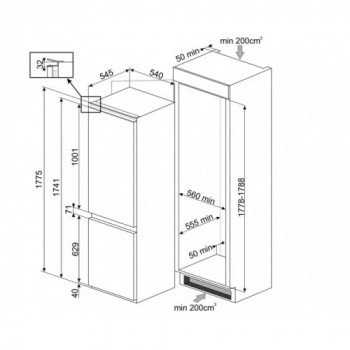 Smeg C3170NE - Frigorifero... 2