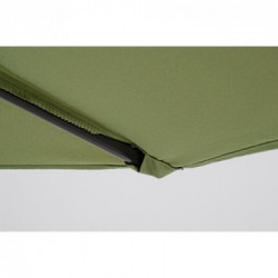 Bizzotto Yes Everyday Kalife, Ombrellone a Mezzaluna, 270x135x232 cm, Verde Oliva