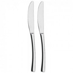 Abert 'Mirage', Set 2 coltelli tavola in acciaio