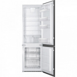 Smeg C4173N1F - Frigorifero da Incasso Combinato, NoFrost, 254 Litri, Classe F